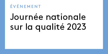 Journée nationale sur la qualité 2023