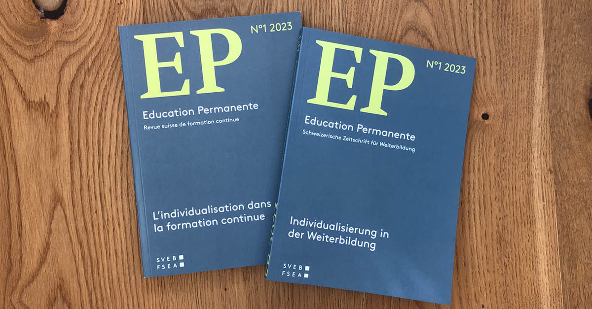 SVEB Schweizerischer Verband für Weiterbildung - SVEB