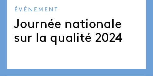 Journée nationale sur la qualité 2024