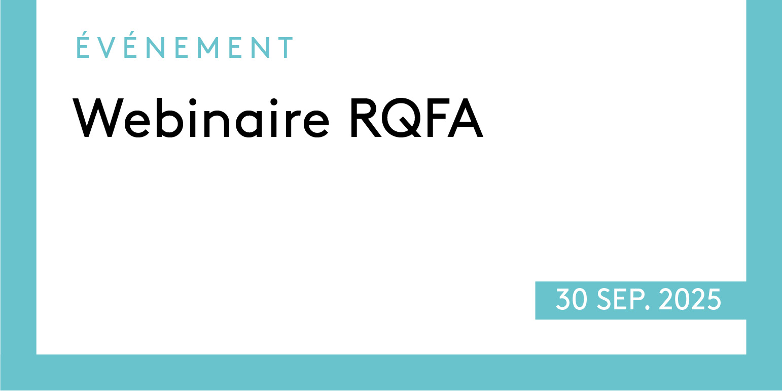 Webinaire RQFA – Développer des compétences… vraiment? 