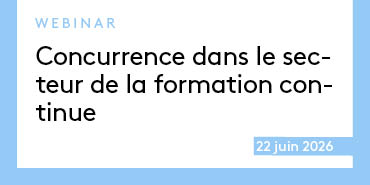 Concurrence dans le secteur de la formation continue